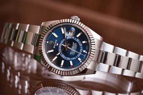 black rolex sky dweller replica|rolex sky dweller retail price.